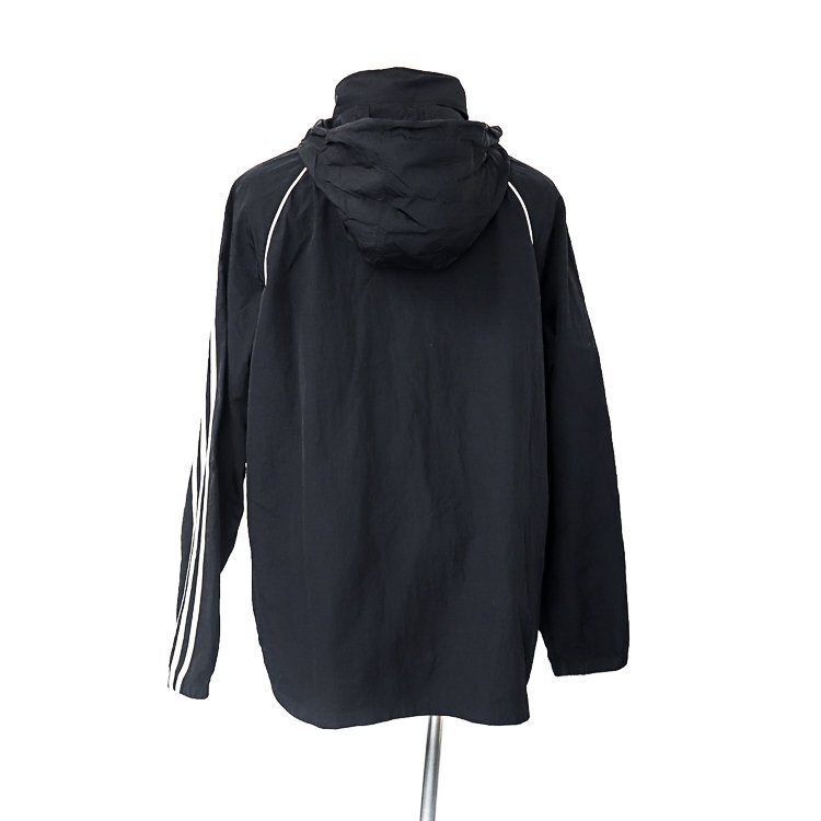 【1円/人気】Yohji Yamamoto Adidas コラボ YY WINDBREAKER シワ加工 ウィンドブレイカー シグネチャー フード 2020 ナイロン 2XL 41009_画像3