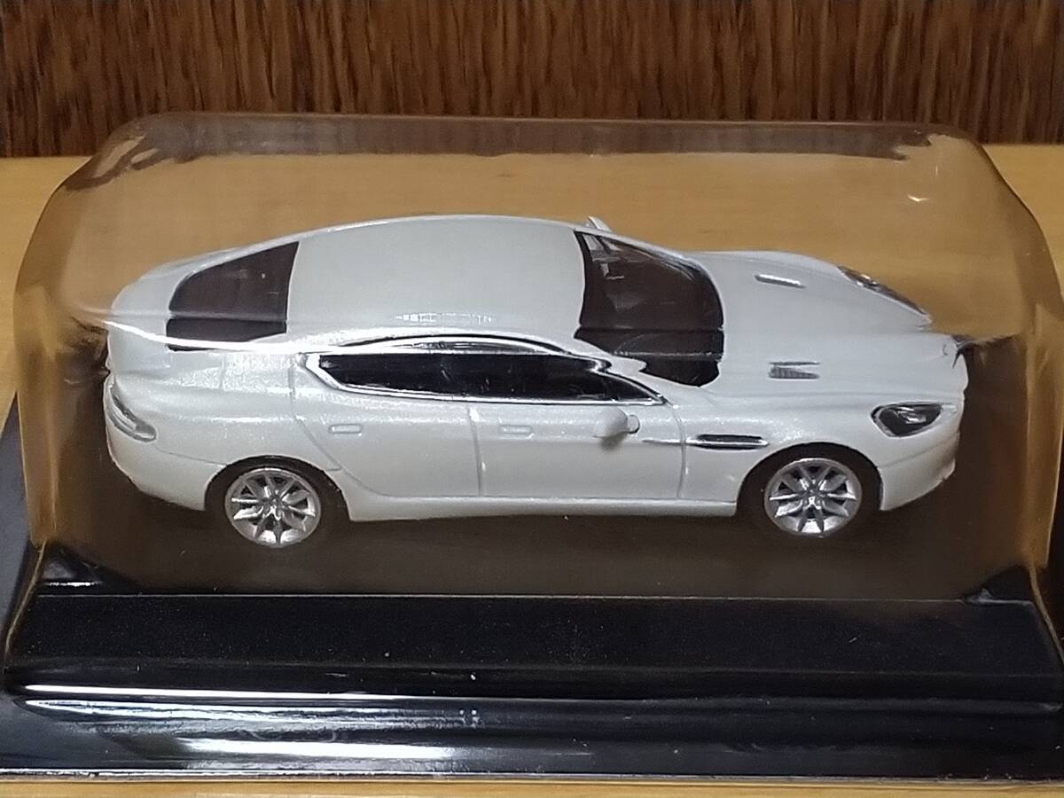 京商 1/64 アストンマーチン ミニカーコレクション　ASTON MARTIN Rapide S　ラピードS　ホワイト　白　ブリスター未開封品_画像4