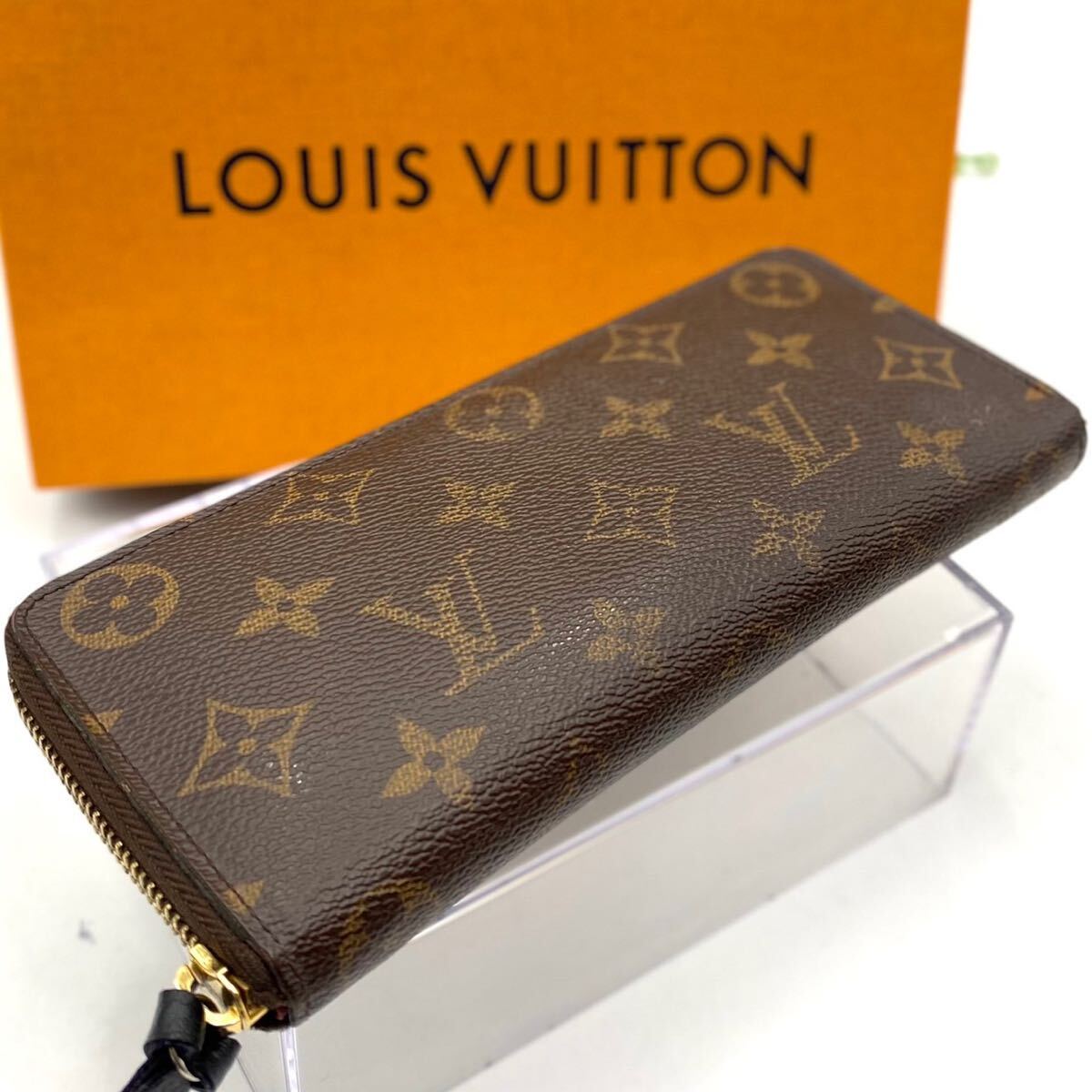 美品 ヴィトン モノグラム クレマンス ポルトフォイユ ラウンドファスナー 長財布 系 モノグラム ジッピー LOUIS VUITTON_画像3