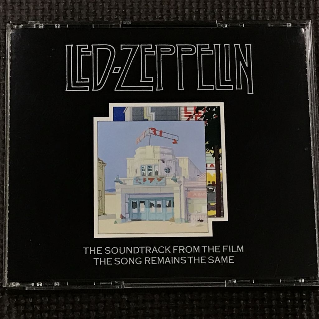 レッド・ツェッペリン 狂熱のライブ　永遠の詩　55XD-568/9　LED ZEPPELIN THE SOUNDTRACK FROM THE FILM THE SONG REMAINS THE SAME 