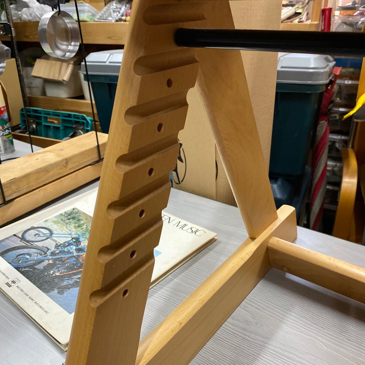 木製ハイチェア 木製 子供用　食事椅子　ベビーチェア ナチュラル _画像5
