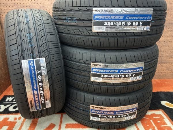 ◆在庫あり! 即納! 4本Set 235/45R19 235/45-19 TOYOプロクセスコンフォート2S メルセデス GLA V60クロスカントリー レネゲード コンパス_画像1