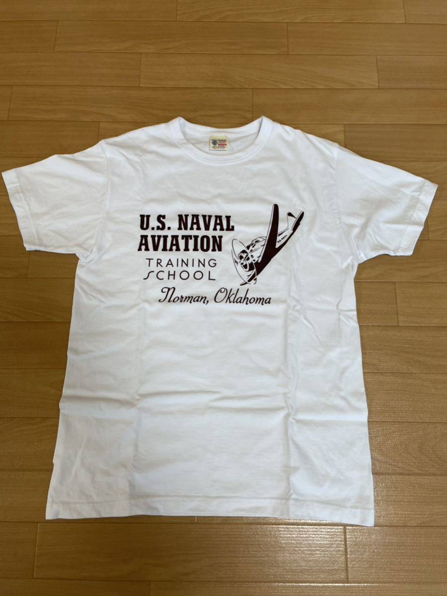 BUZZ RICKSON 半袖Tシャツ ホワイト MADE IN USA サイズM 38-40 東洋エンタープライ　バズリクソンズ_画像1