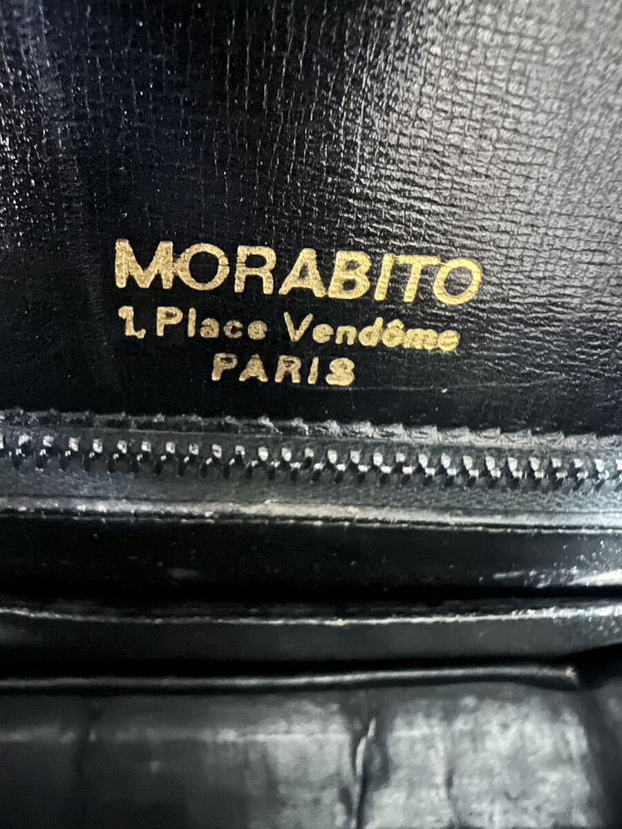 1 иен [ высший класс черный ko4 пункт суммировать ]Christian Dior Christian Dior MORABITOmolabito автомобиль i колено черный ko сумка на плечо чёрный . кожа 