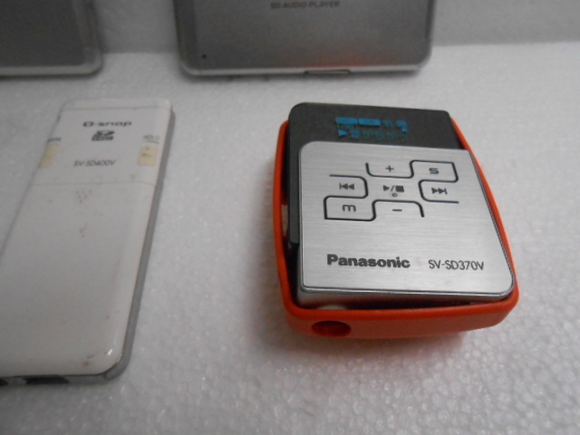パナソニック Panasonic SDオーディオプレーヤー 「D-Snap」★モックアップ ５種類★の画像5
