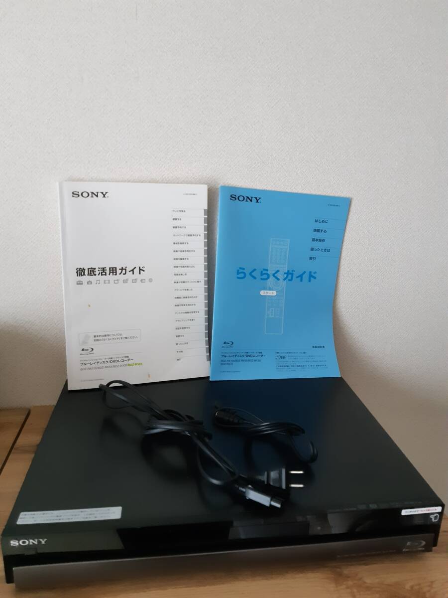 SONYソニー★デジタルハイビジョンチューナー内蔵HDD搭載ブルーレイディスクDVDレコーダー★BDZ-RS15