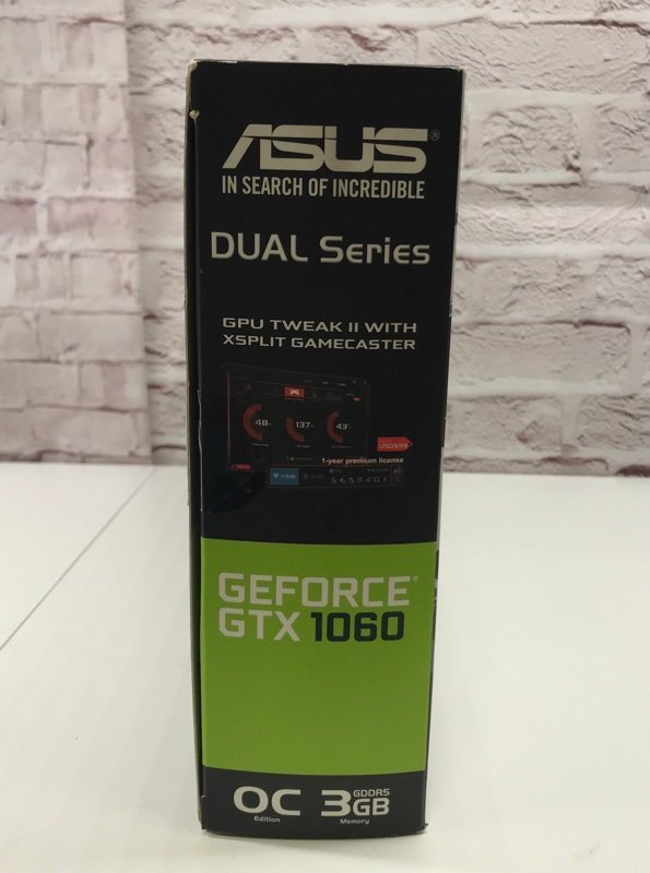 【ジャンク品】ASUS DUAL-GTX1060 OC3GB グラフィックボード 240222SK410187_画像8