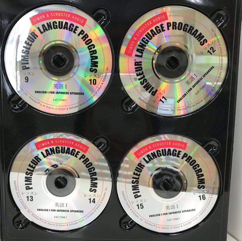 PIMSLEUR LANGUAGE PROGRAM COMPACT DISCS 16ディスク 英語教材 231110SK010273_画像5