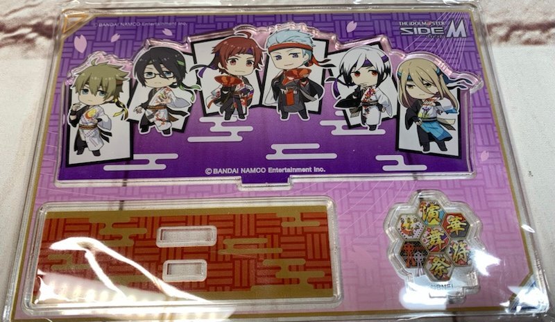 アイドルマスター SideM Mマス グッズ まとめ売り リング ペンダントトップ アクスタ 缶バッジ 他 240321SK260086の画像8