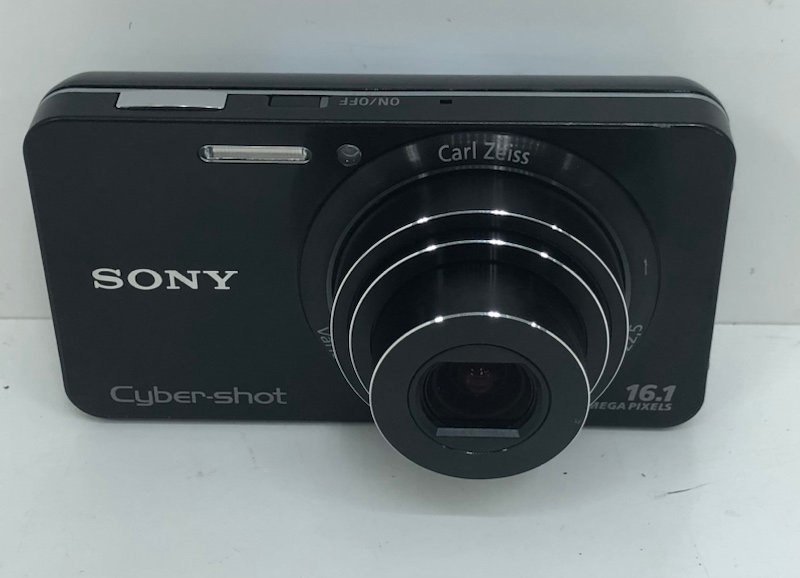 SONY ソニー Cybershot サイバーショット W570 デジタルカメラ ブラック 240222SK430575_画像2