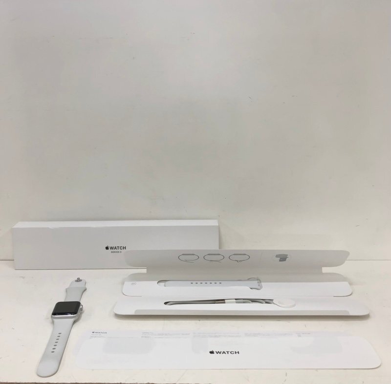 Apple Watch アップルウォッチ SERIES 3 MTEY2J/A A1858 38mm シルバー 240312SK750133