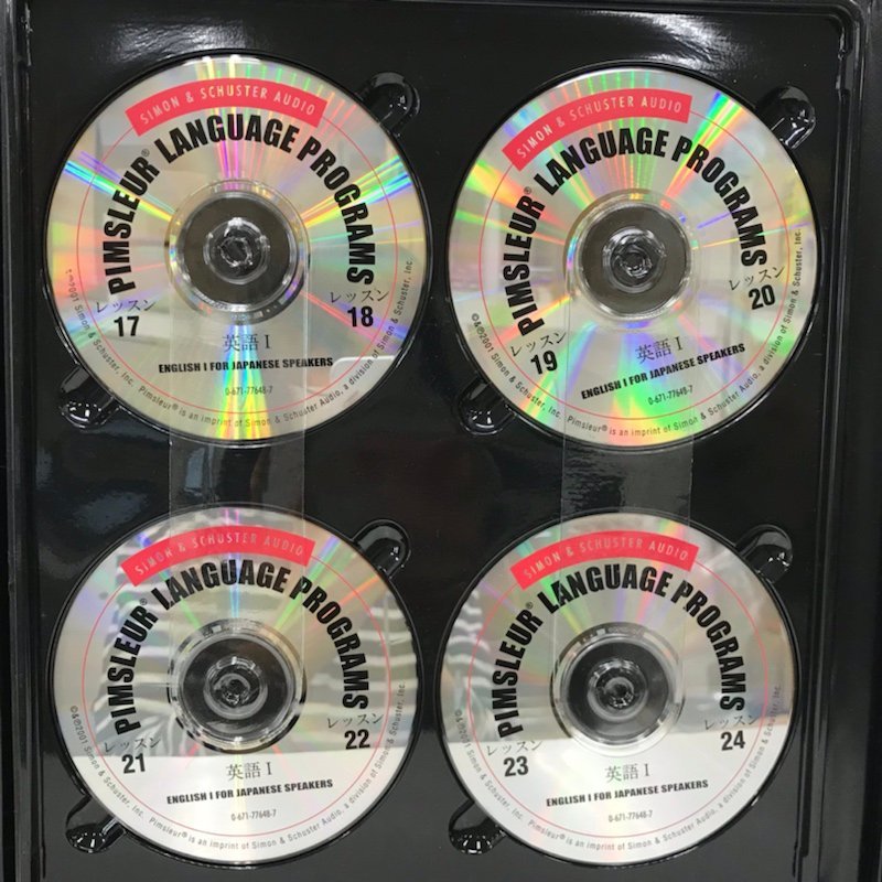 PIMSLEUR LANGUAGE PROGRAM COMPACT DISCS 16ディスク 英語教材 231110SK010273_画像6