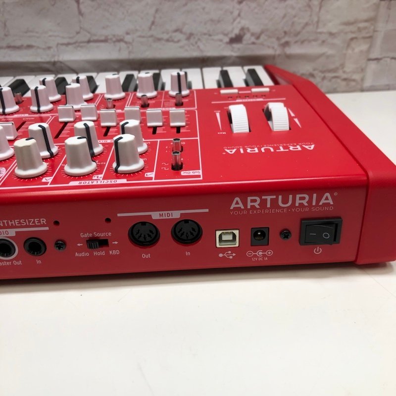 Arturia アートリア MINIBRUTE RED アナログシンセサイザー 通電OK　動作未確認 240226SK230481_画像4