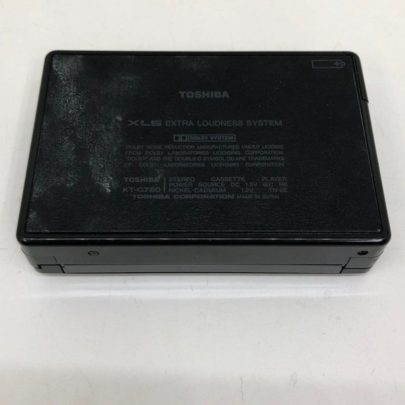 【ジャンク品】東芝 TOSHIBA KT-G780 カセットウォークマン カセットプレーヤー 動作未確認 240228SK100345_画像4