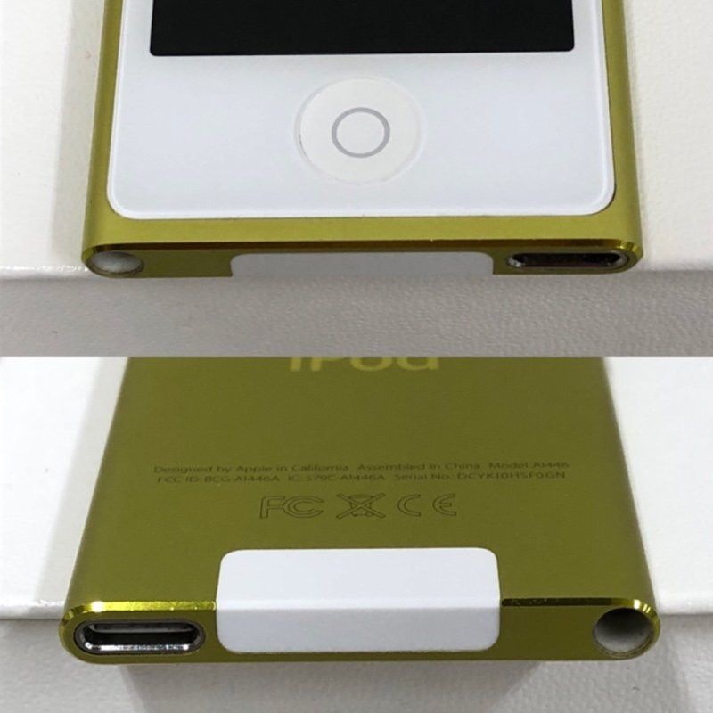 Apple iPod nano 16GB 第7世代 イエロー MD476J/A アップル アイポッド ナノ 231222RM500111_画像8