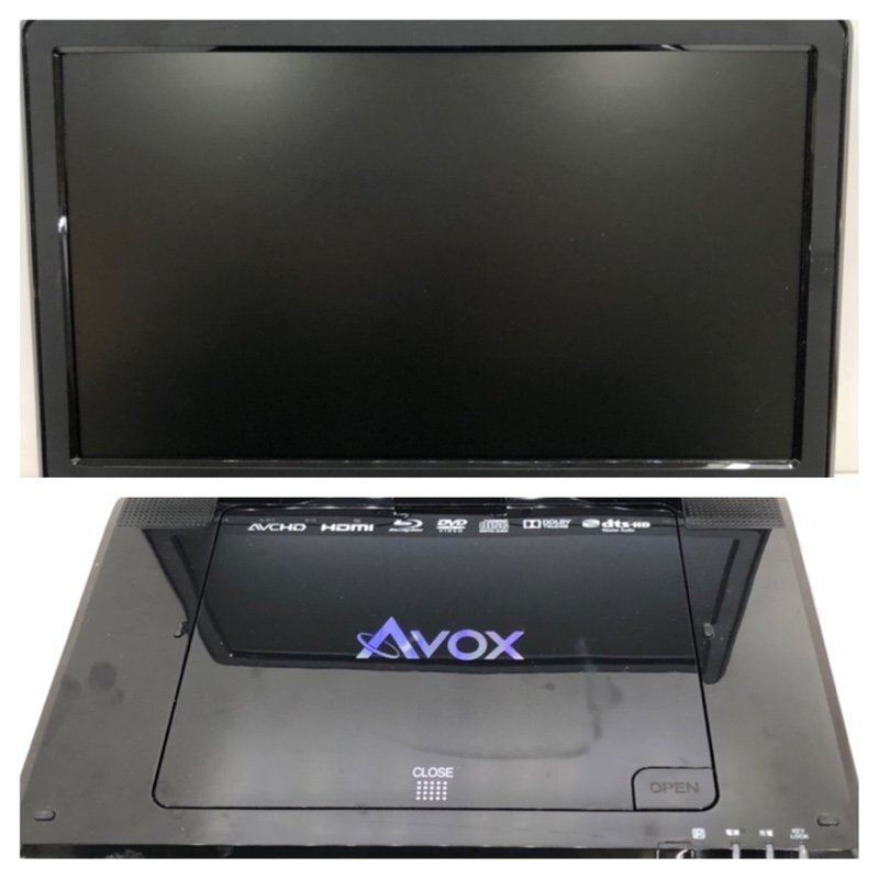 AVOX ポータブルブルーレイディスクプレーヤー　APBD-1080HK　箱なし　240305SK220129_画像4