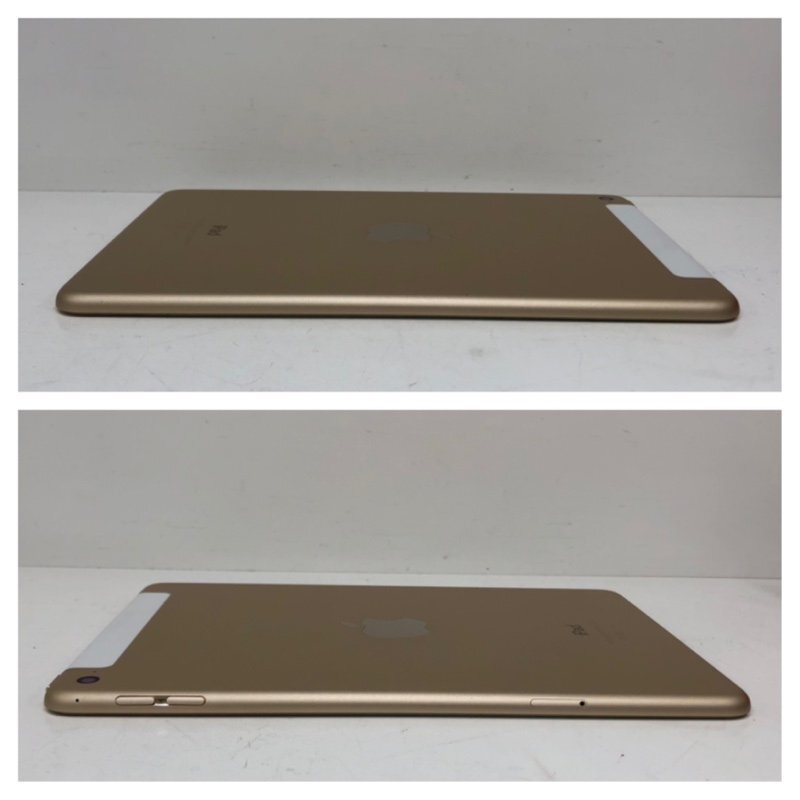 Apple iPad mini 4 Wi-Fi+Cellular 16GB A1550 MK712J/A ゴールド au 利用制限〇 240312SK430155_画像5