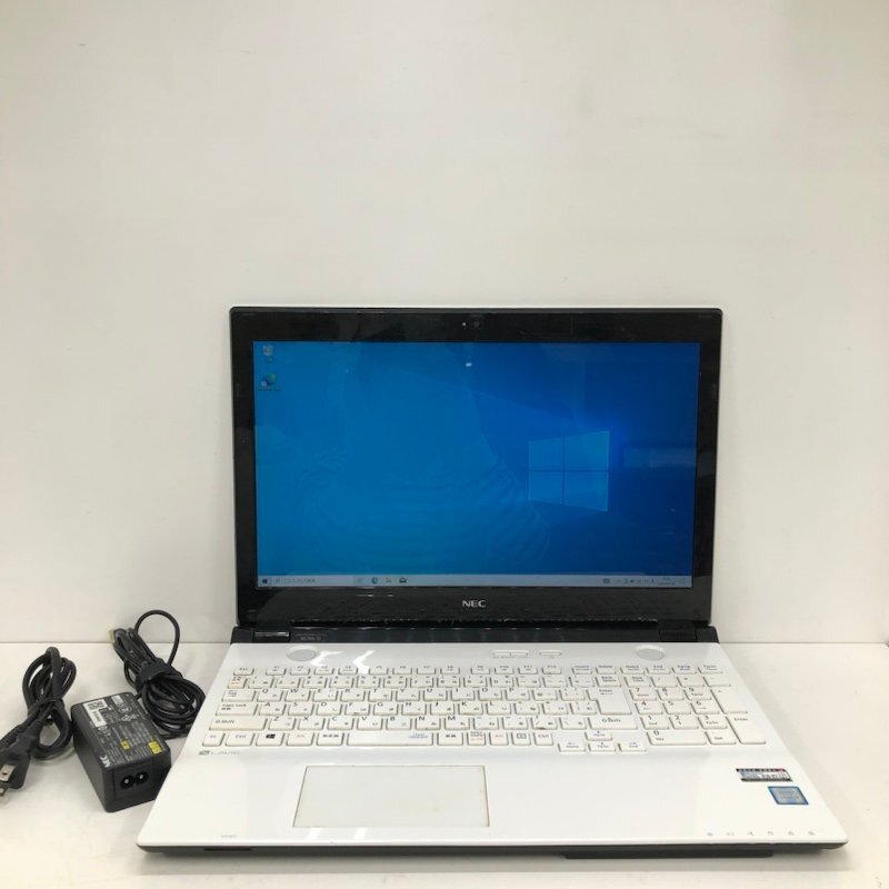 【ジャンク品】NEC PC-NS700DAW-E3 Windows10 Core i7 6500U 2.50GHz 8GB HDD 1TB ノートパソコン 240306SK310692_画像1