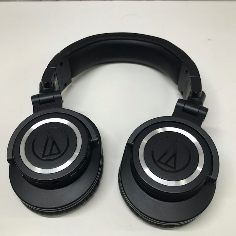 audio-technica ATH-M50x 有線 モニターヘッドホン ブラック オーディオテクニカ 240308SK090133_画像2