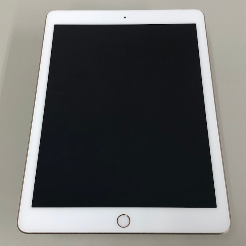 【難あり】Apple docomo iPad 第5世代 Wi-Fi+Cellular 32GB MPG42J/A ゴールド A1823 240308SK190713_画像3
