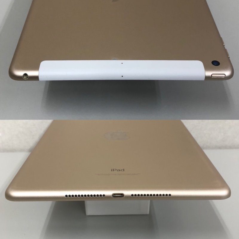 【難あり】Apple docomo iPad 第5世代 Wi-Fi+Cellular 32GB MPG42J/A ゴールド A1823 240308SK190713_画像6