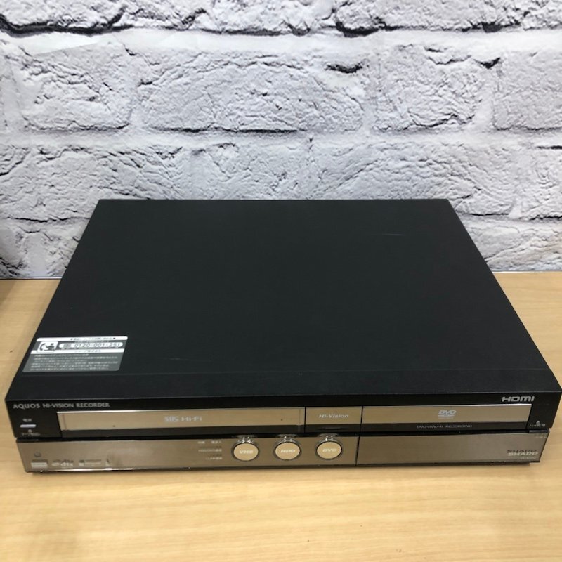 SHARP ハードディスク・DVD・ビデオ一体型レコーダー DV-ACV52 シャープ 240304SK040280_画像2