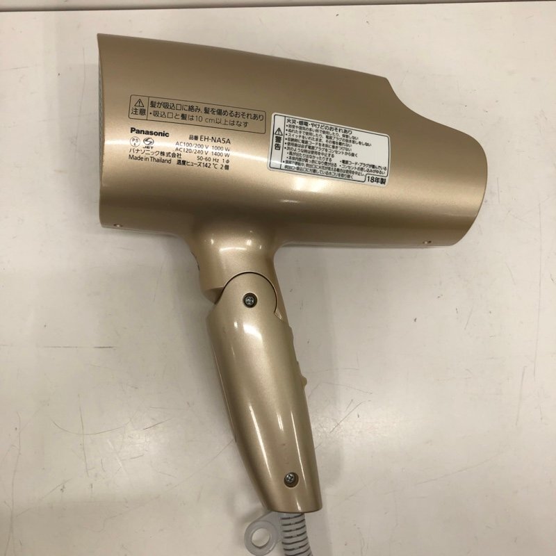 Panasonic パナソニック ヘアドライヤー ナノケア EH-NA5A 240109SK130144_画像3