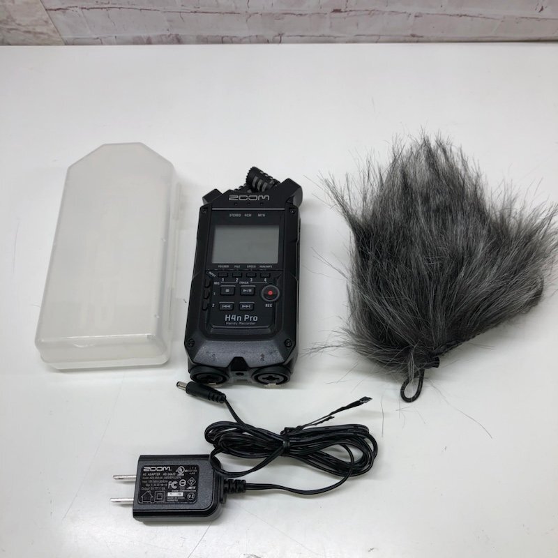 ICレコーダー ZOOM Handy Recorder H4n Pro /電源アダプター/ウインドスクリーン付 240308SK090137_画像1