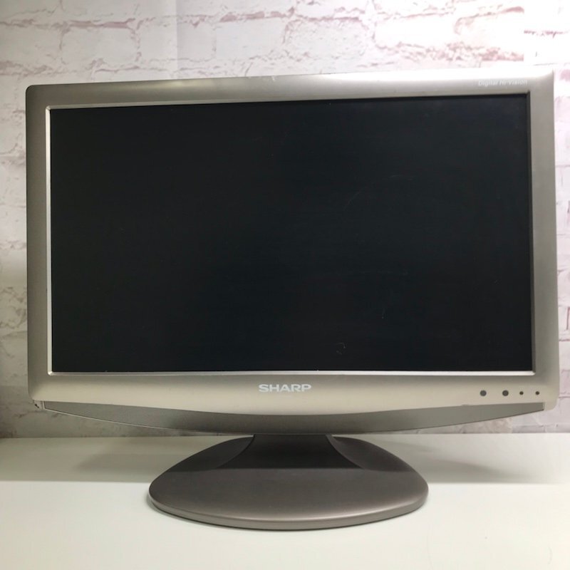 シャープ 液晶カラーテレビ LC-H1850 シルバー 240308SK090421_画像1