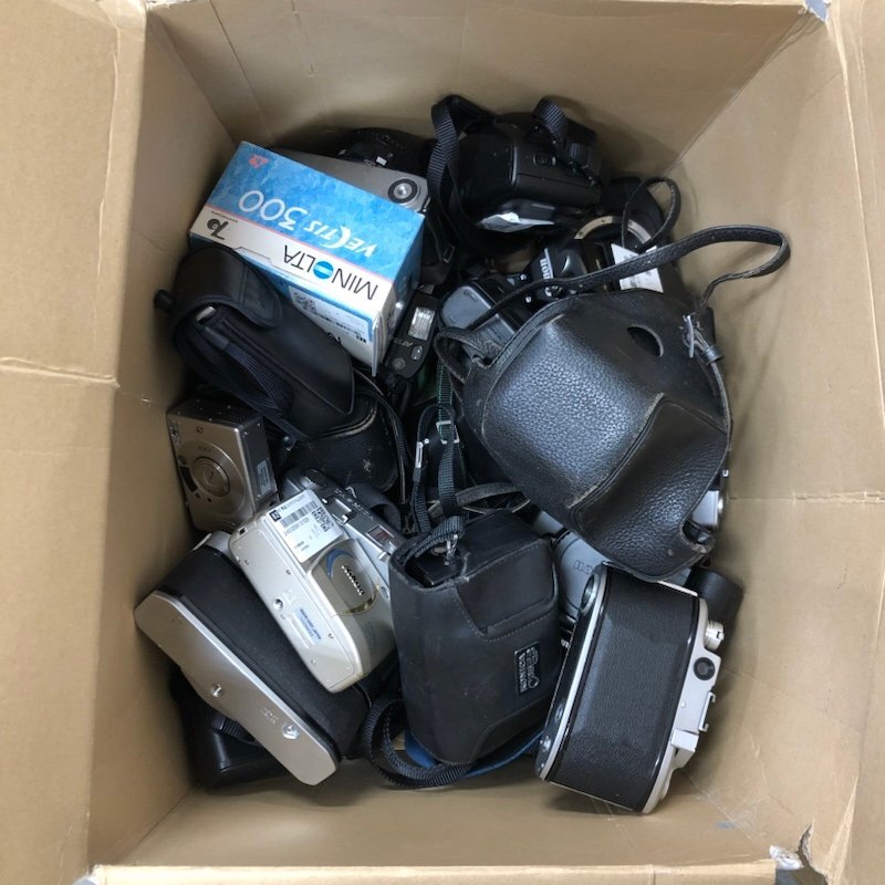 【ジャンク品】 フィルムカメラ レンズ カメラ用品 まとめ売り 約15kg nikon/mirax/minolta/pentax/canon/national他 多数 240219SK310093の画像1