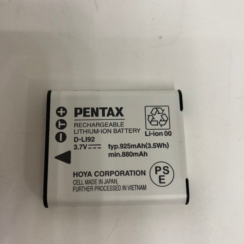 【ジャンク品】PENTAX ペンタックス Optio RZ10 コンパクトデジタルカメラ ライム 240313SK310445の画像6