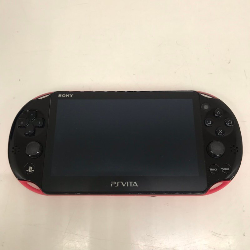 SONY ソニー PlayStation Vita プレステ ヴィータ PCH-2000 ピンク/ブラック 240321SK750192_画像2