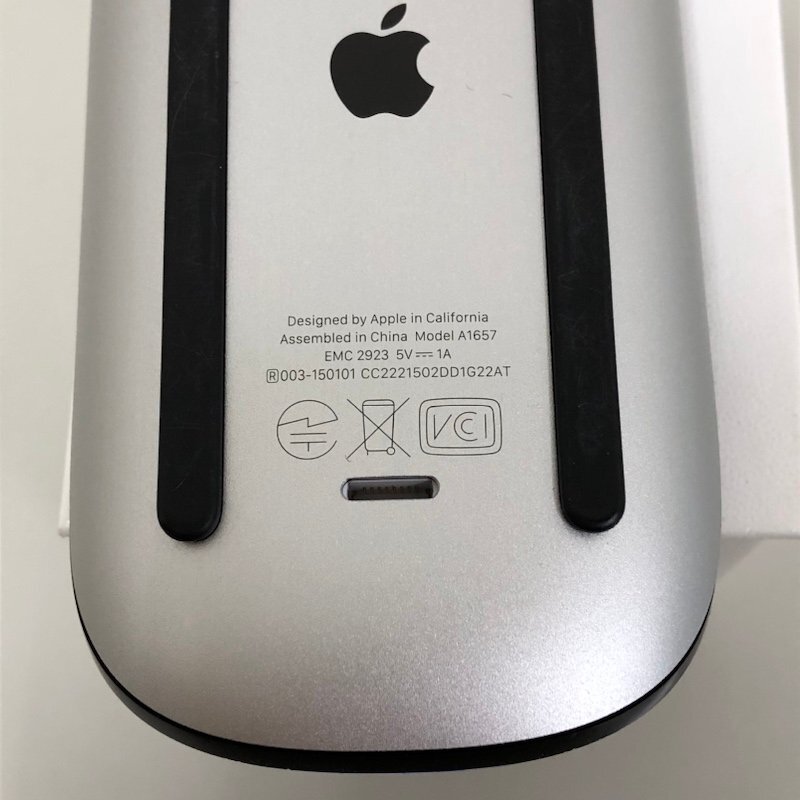 Apple Magic Mouse MMMQ3J/A ブラック A1657 240219RM390082の画像7