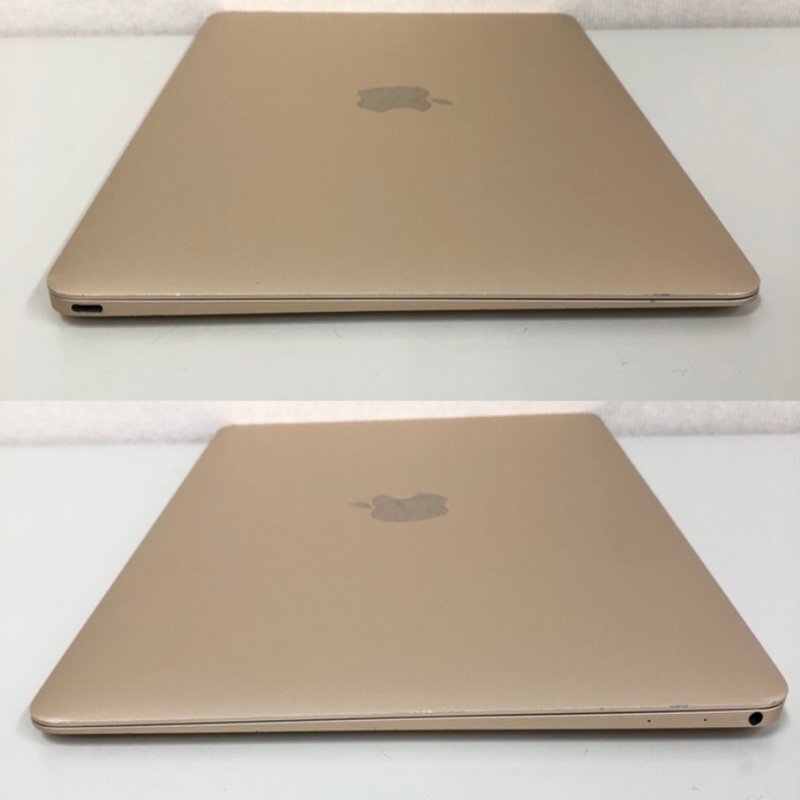 【ジャンク】Apple MacBook 12inch 2017 MNYK2J/A Ventura/Core m3 1.2GHz/8GB/256GB/ゴールド/A1534 240315SK250904_画像6