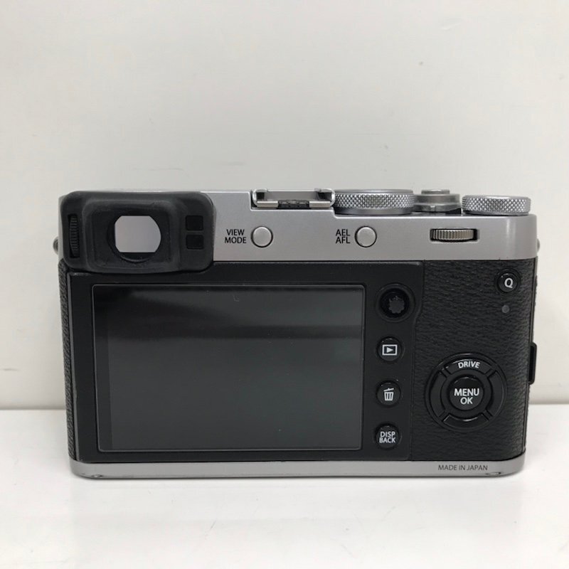 【ジャンク品】FUJIFILM 富士フィルム X100F デジタルカメラ シルバー 動作未確認 240321SK750112_画像3