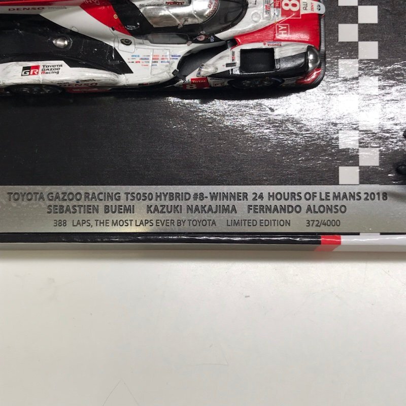 TOYOTA GAZOO RACING TS050 HYBRID WINNER LE MANS 2018 240319SK310495の画像5