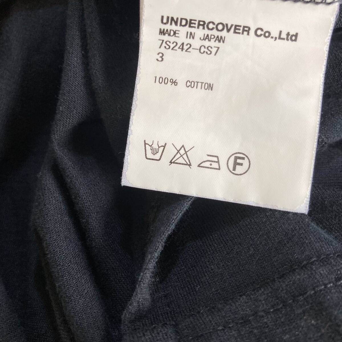 送料185円 サイズ4 UNDERCOVERISM 薔薇刺繍 ポケット Tシャツ サイズ3 undercover カットソー_画像9