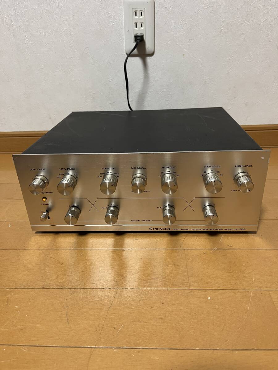 パイオニア　チャンネルデバイダー　　Pioneer　SF-850_画像1