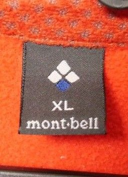 【中古】mont-bell｜モンベルトレールアクションジャケット　クリマプラス　1106540 レッド　サイズ XL