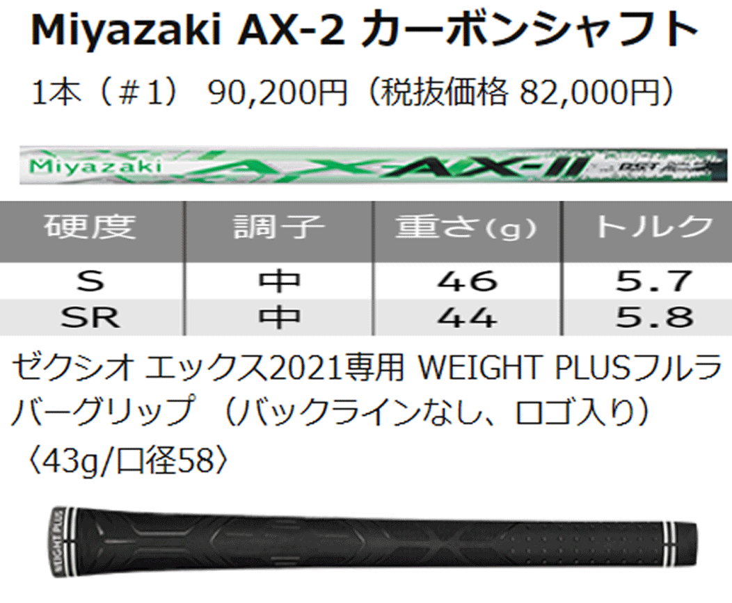 新品■ダンロップ■2022.11■ゼクシオ エックス　マットホワイト■W1:9.5■DUNLOP MIYAZAKI AX-2■S■荘厳で高級感あふれる外観■正規品_画像5