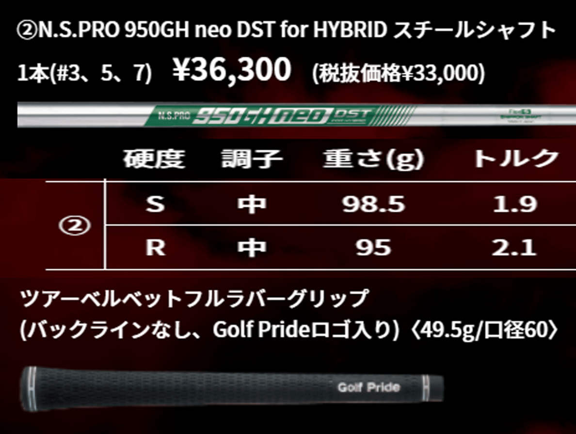 新品■2022.11■ダンロップ■スリクソン■ZX MkⅡ■ハイブリッド■#4:22.0■NS PRO950GH neo DST for HYBRID スチール■S■_画像8