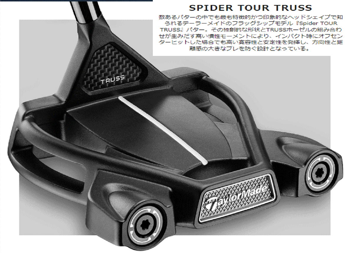 新品■テーラーメイド■2024.3■スパイダー ツアー トラス TM2 トラスセンター■SPIDER TOUR TRUSS TM1 トラスセンター■34.0■正規品_画像7