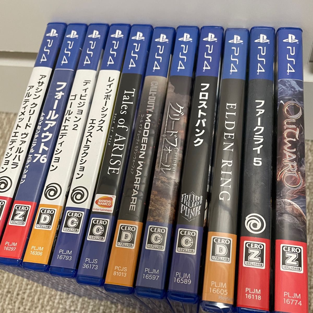 PS4ソフト　セット 完売しているものあります！ご確認ください。