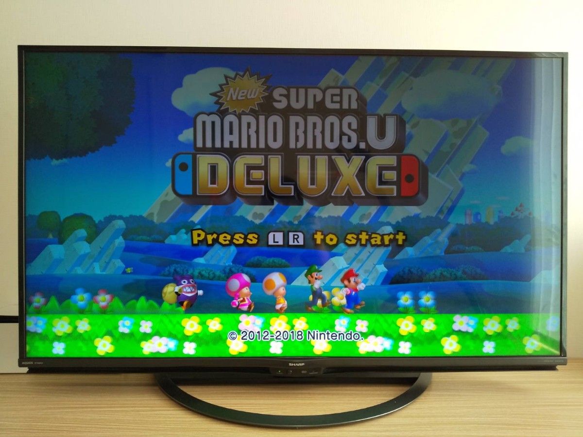 【動作確認済】Nintendo Switch New スーパーマリオブラザーズ U デラックス
