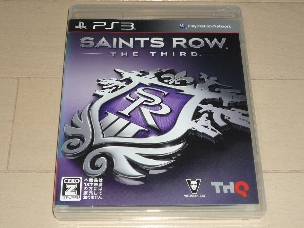 最安！即決 送料込み PS3 Saints Row The Third セインツロウ ザ サード_画像1