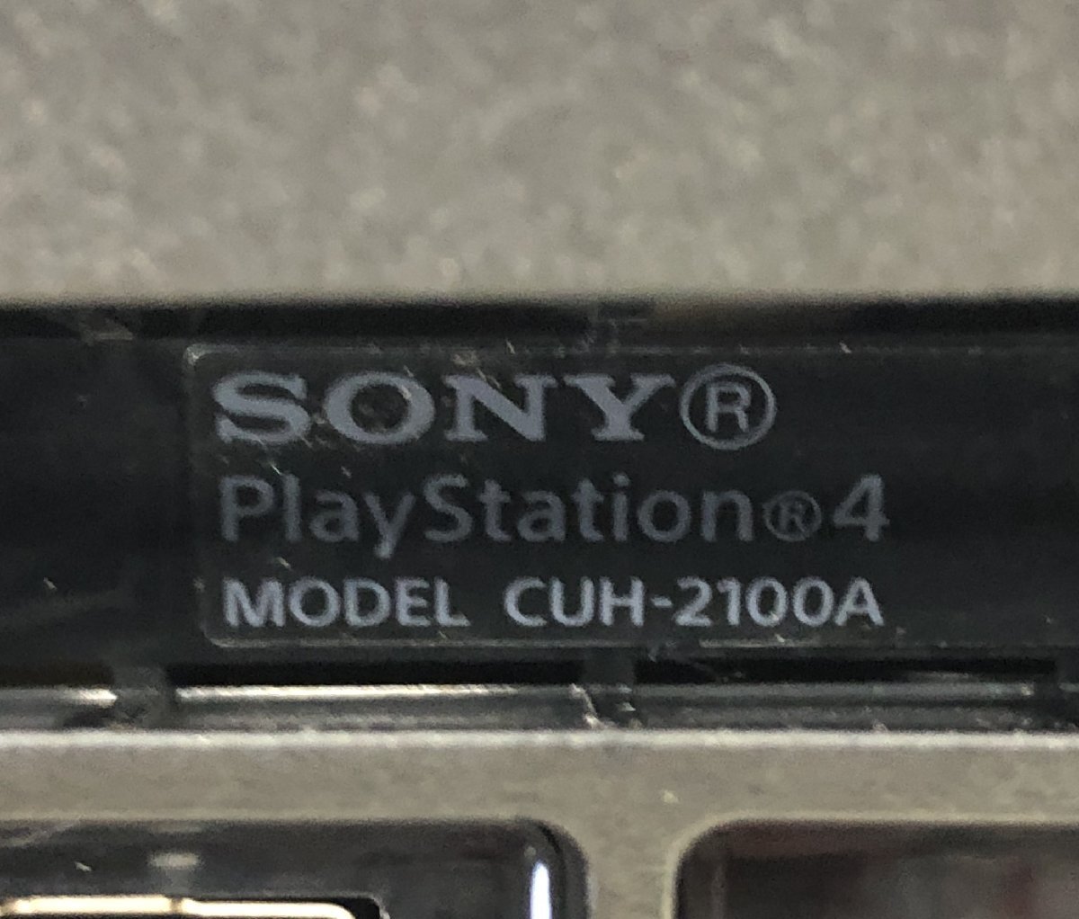 ◇【3】初期化済 SONY PS4 Slim CUH-2000AB01 ジェットブラック 500GB 同梱不可 1円スタート_画像10