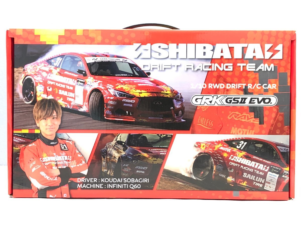 △現状品 SHIBATA/シバタ GRK GSII EVO シャーシ 電動RCカー 同梱不可 1円スタート_画像1