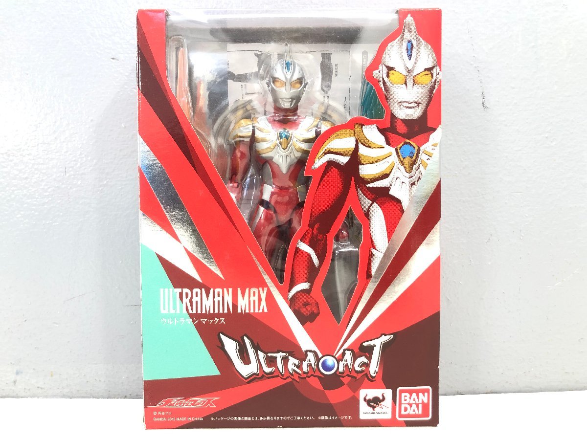 〇 ジャンク扱い ULTRA-ACT ウルトラマンマックス ULTRAMAN MAX バンダイ 同梱不可 1円スタート_画像1