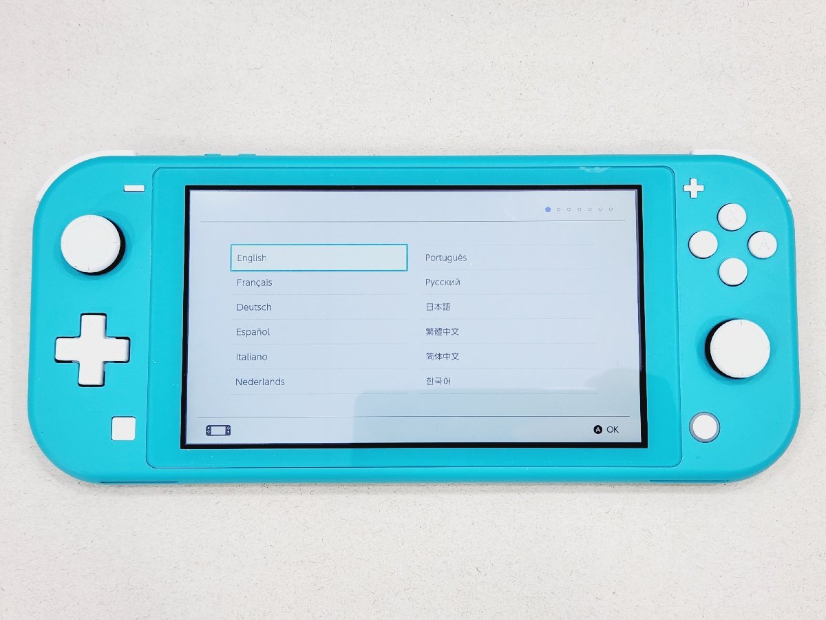 〇【7】ジャンク品 初期化済み Nintendo Switch Lite / ニンテンドー 