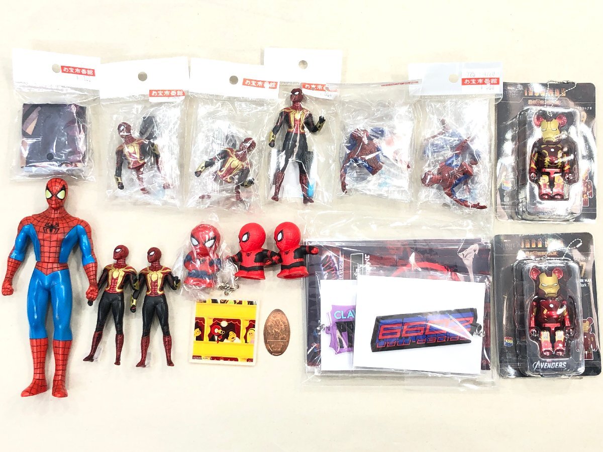 0 Spider-Man Ultimate figure collection 4 kind comp set / key holder / puppet etc. summarize including in a package un- possible 1 jpy start 